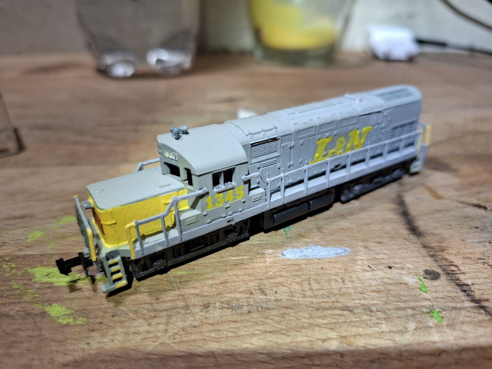 Modellini di ferrovie: Spur N Diesellok L&N – Difettoso da Flaach venduto da maniv6