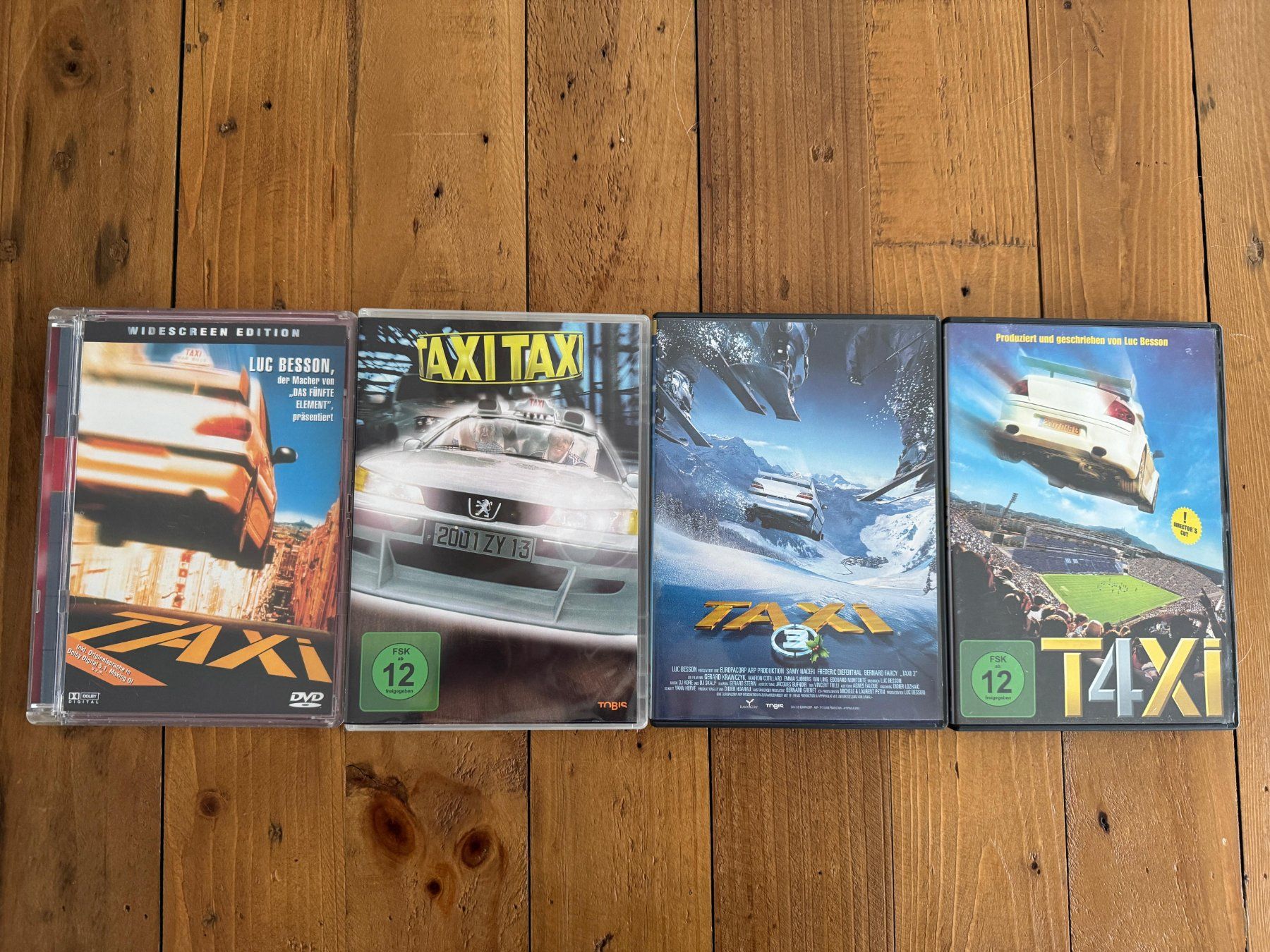 Alle DVDs: DVD's - TAXI 1 - 4 – Gebraucht aus Belp von Smiley90