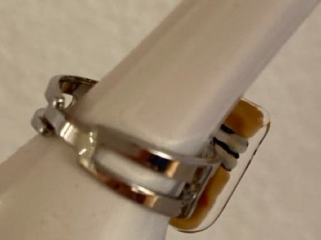 Anelli: Trendiger Glasring, Grössenverstellbar – Nuovo (secondo la descrizione) da Illnau venduto da Sniwi67 4