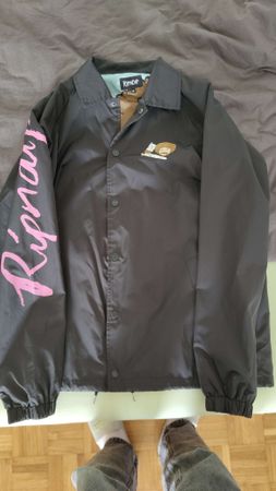Ripndip Regenjacke dunkelgrau Grösse M wie neu