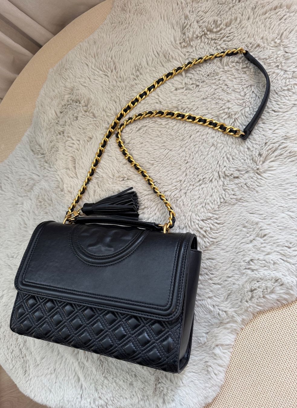 Tory Burch Taschen für Damen: Original Tory Burch Fleming Umhängetasche Leder – Gebraucht aus Buchs ZH von crazyhandbaggirl123 9