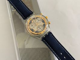 BLUE HORIZON Swatch CHRONO - ungetragen - VINTAGE