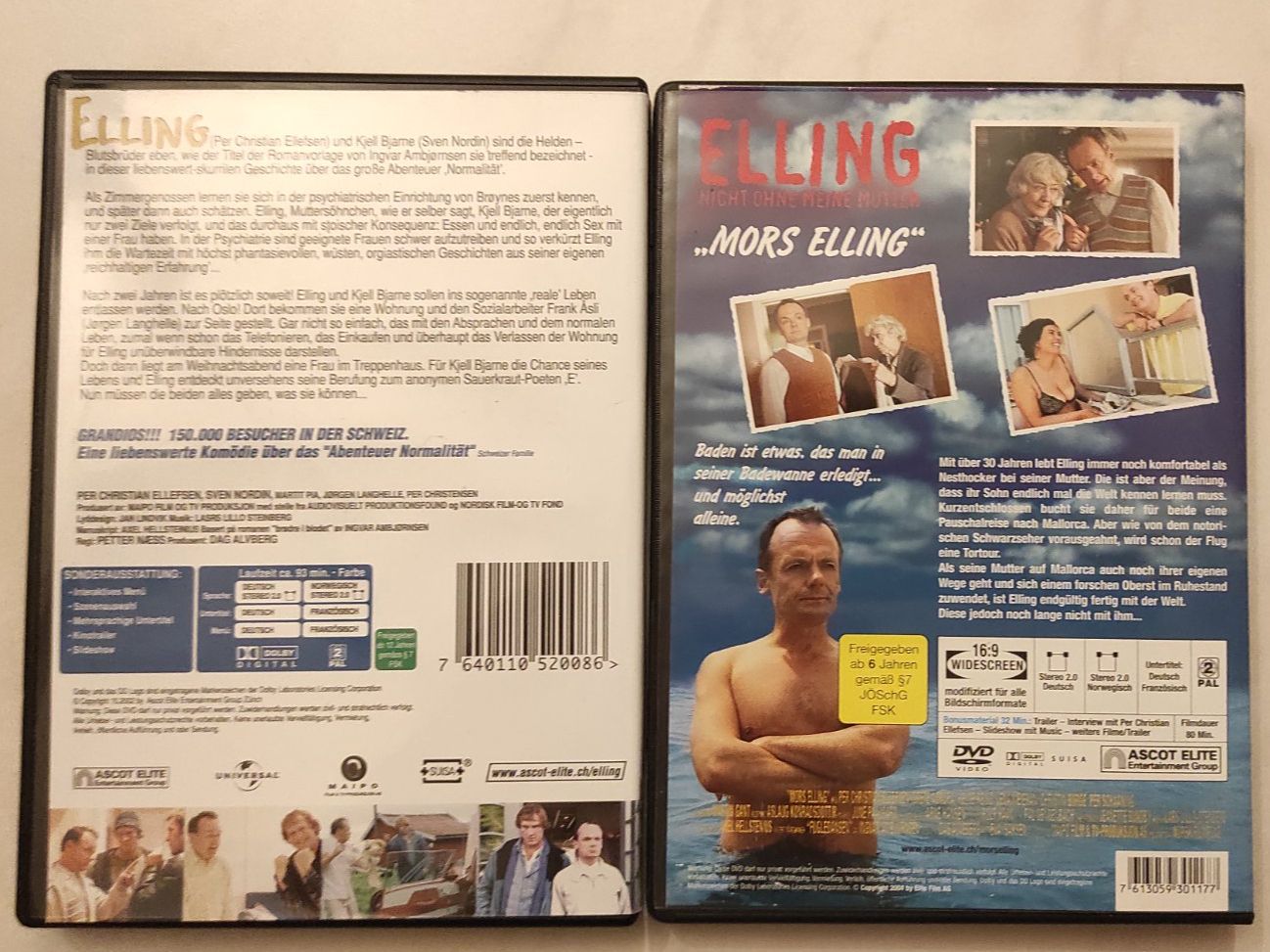 Tutti i DVDs: Elling & Elling 2 nicht ohne meine Mutter - DVD – Usato da Winterthur venduto da Blacknero 1