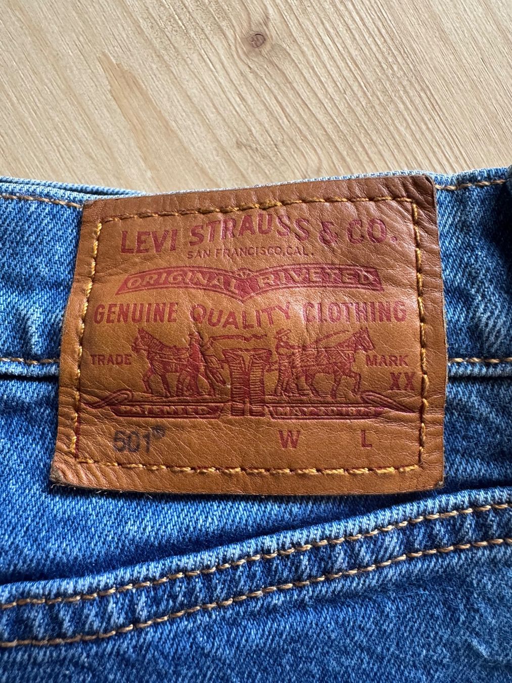Levi's Jeans: Levis 501 BIG E denim W32 L26 levis premium – Usato da Neuchâtel venduto da _Easy_to_Find_ 2