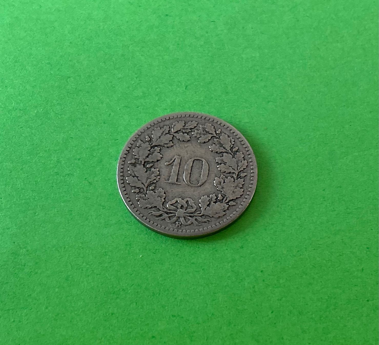 Tutti le monete: 10 Rappen / 1895 – Usato da Dübendorf venduto da Troll_88 1