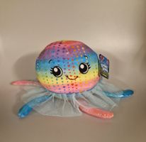 Qualle Plüschtier Regenbogen Neu
