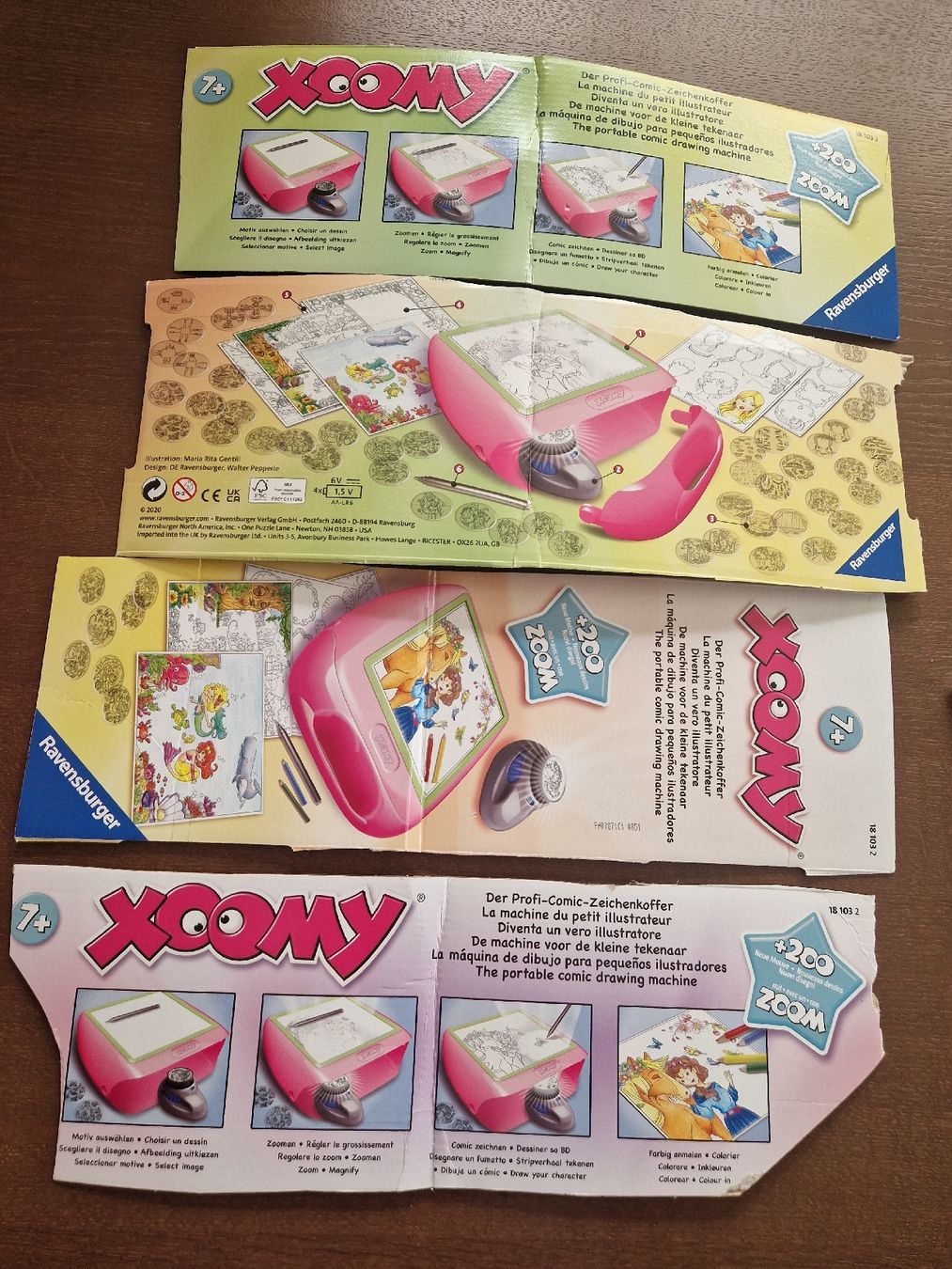 Ravensburger Giochi: xoomy Profi-Comic-Zeichenkoffer – Nuovo (secondo la descrizione) da Wiesendangen venduto da Romcar1 1