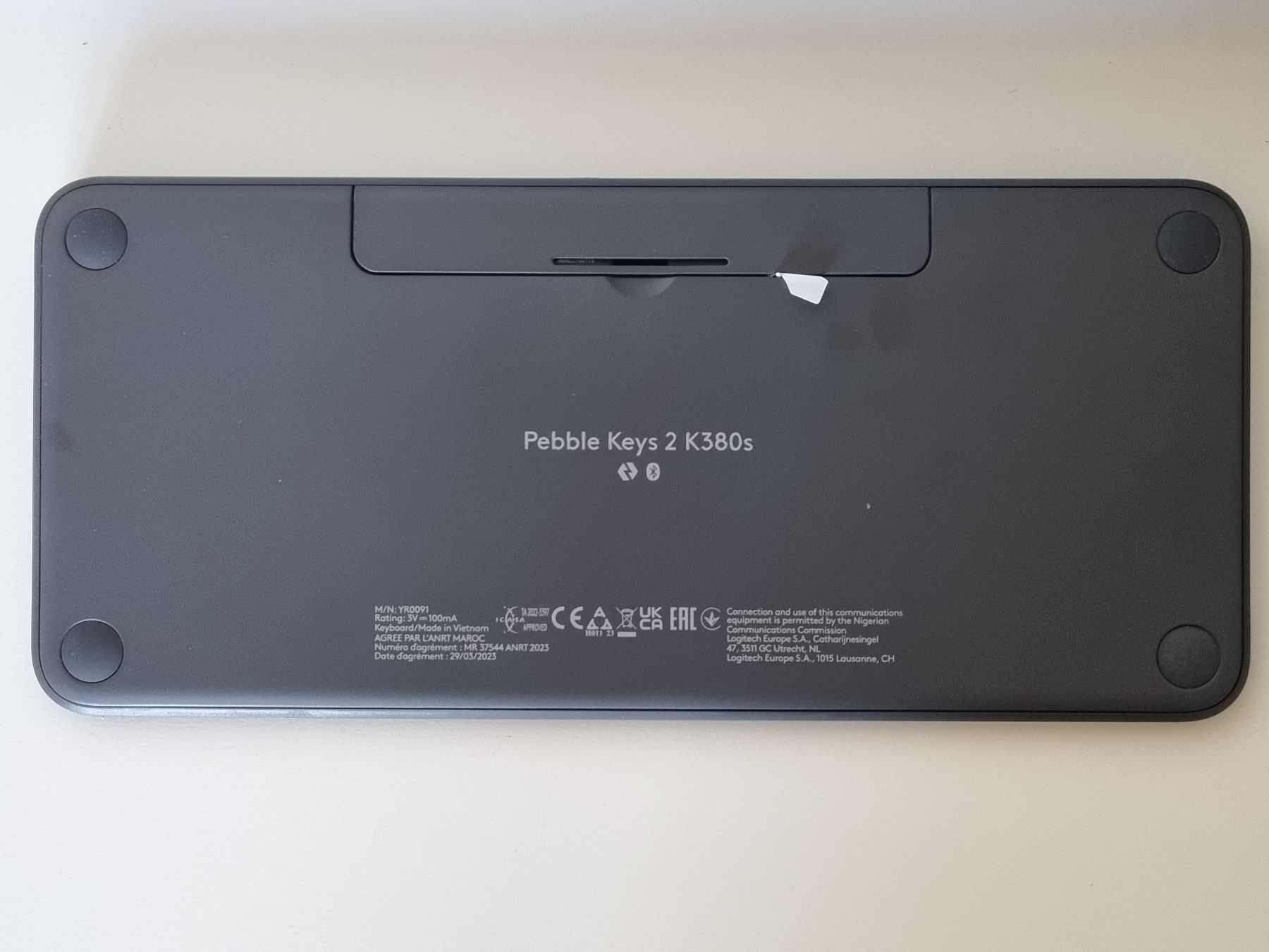 Logitech Tastaturen: Tastatur PEBBLE 2 Logitech DEU – Gebraucht aus Muri AG von Dongle0 1