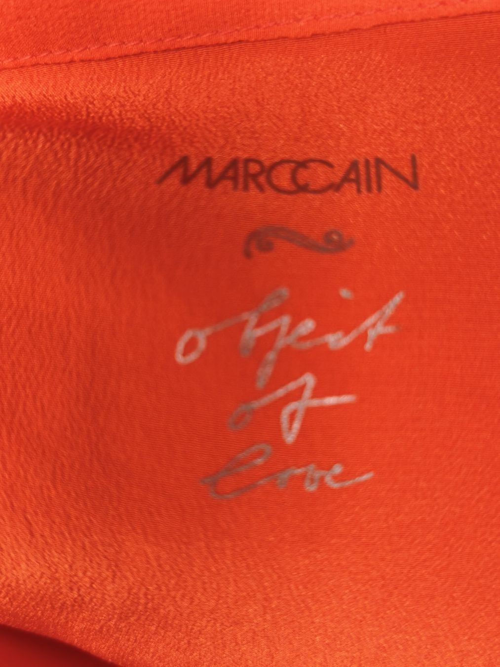 Marc Cain Camicette: Marc Cain Bluse orange Grösse L – Nuovo (secondo la descrizione) da Emmetten venduto da SecondhandSiska 3
