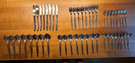 Versilbertes Besteckset 48 Teile
