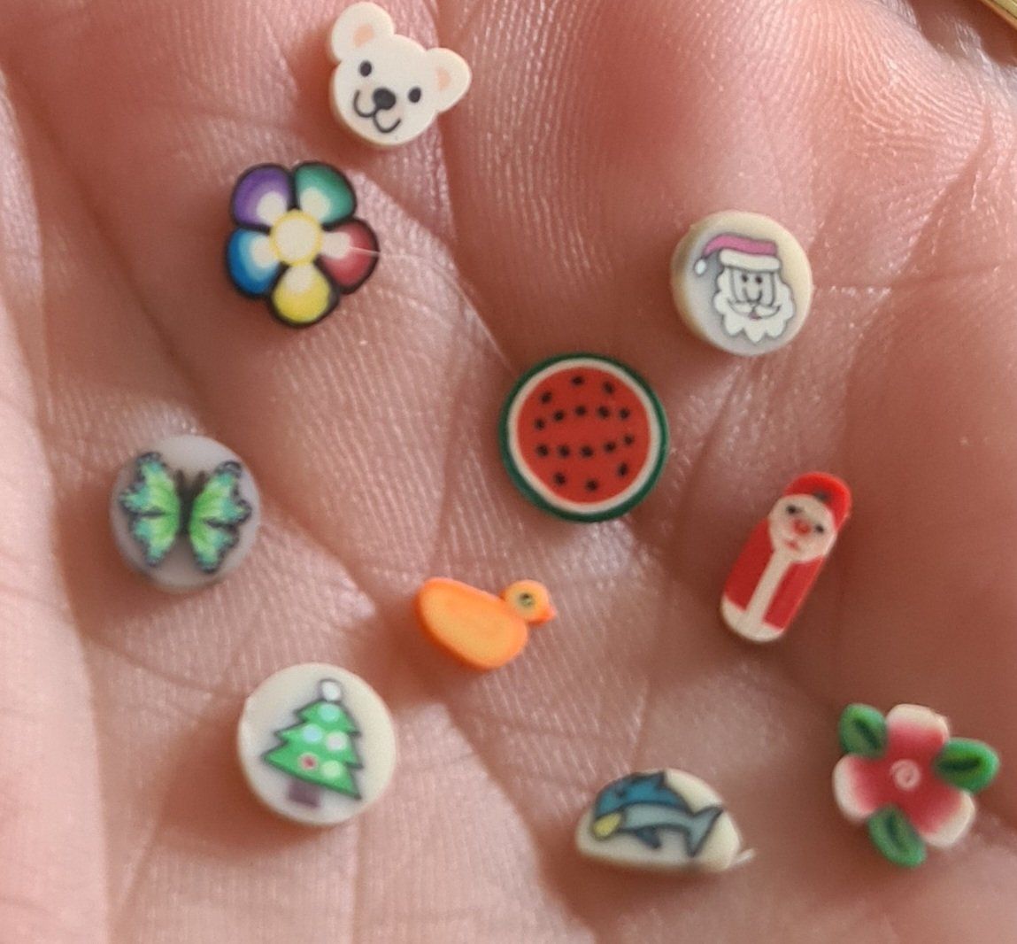 Unghie finte: 72 Polymer Stäbchen für Nageldeko oder Bastelprojekte, etc.! – Usato da Winterthur venduto da bibummi 4