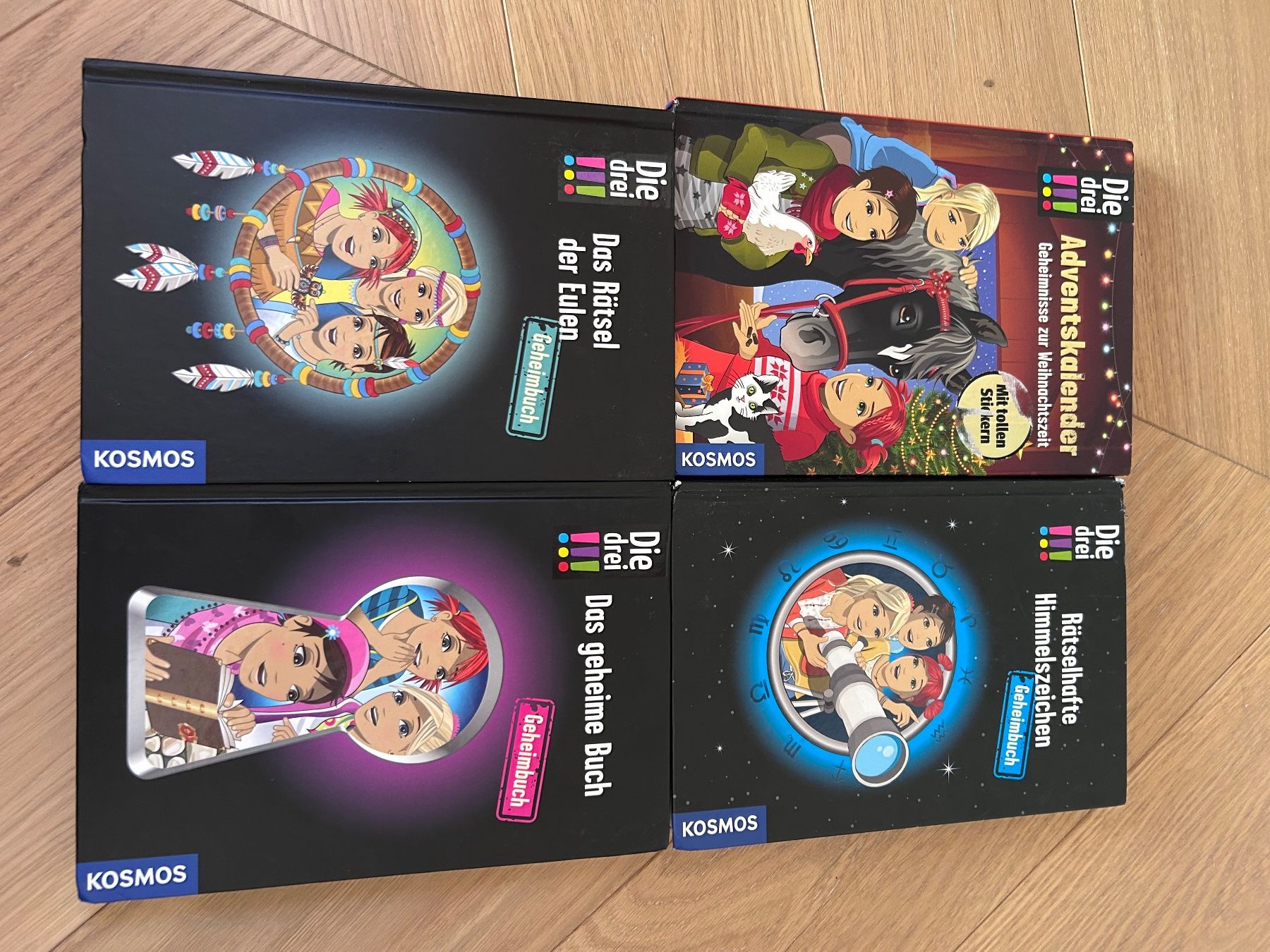 Libri: Die drei !!!, 4 libri per bambini, – Usato da Boppelsen venduto da aci_fm9b