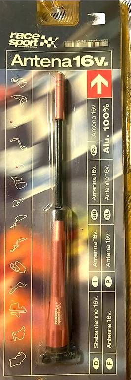 Radiocomunicazione: Antenna auto rosa metallizzata. Nuova – Nuovo e nell'imballaggio originale da Novazzano venduto da jen_hx8j