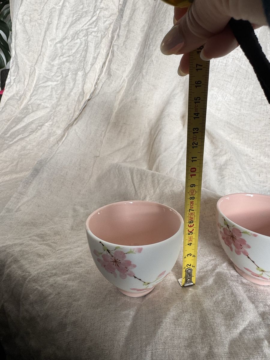 Tassen: Set of 2 floral tea cups – Neu (gemäss Beschreibung) aus Zürich von kri_zhv2 2