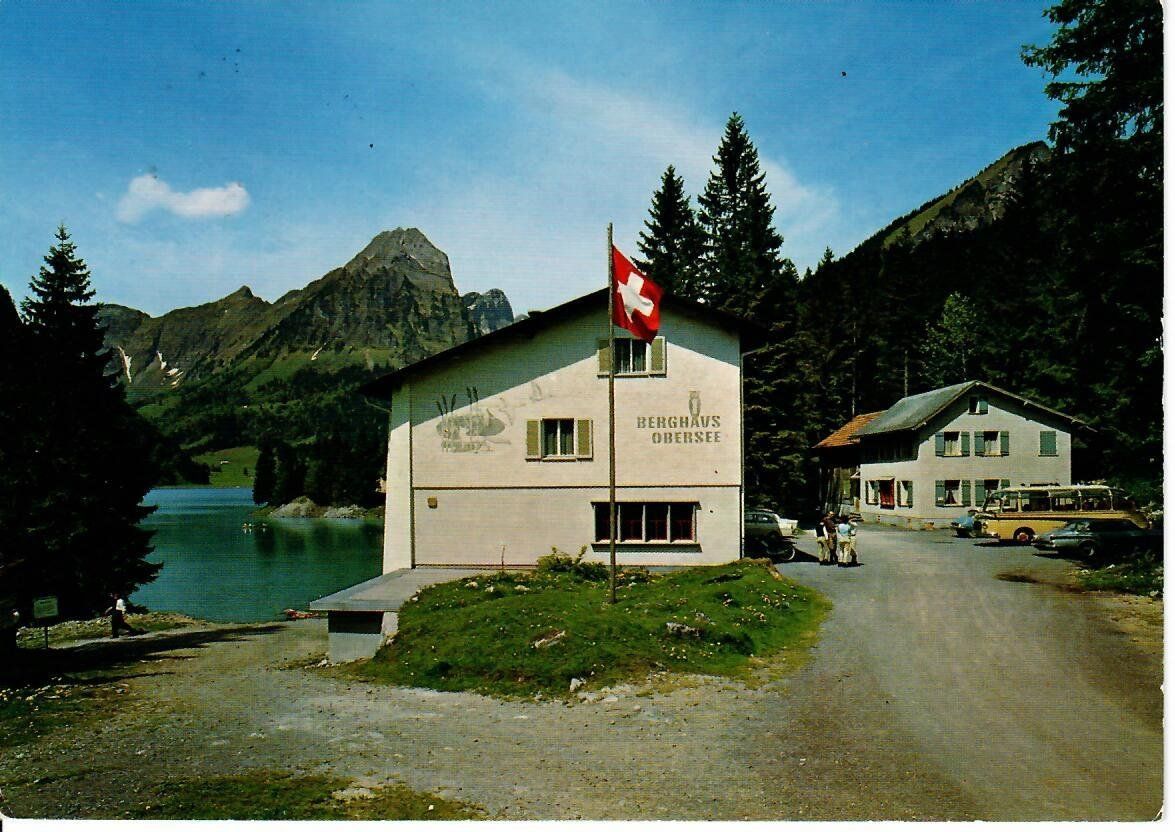 Ansichtskarten: Berghaus Obersee Näfels – Gebraucht aus Hochdorf von Ziegel-16