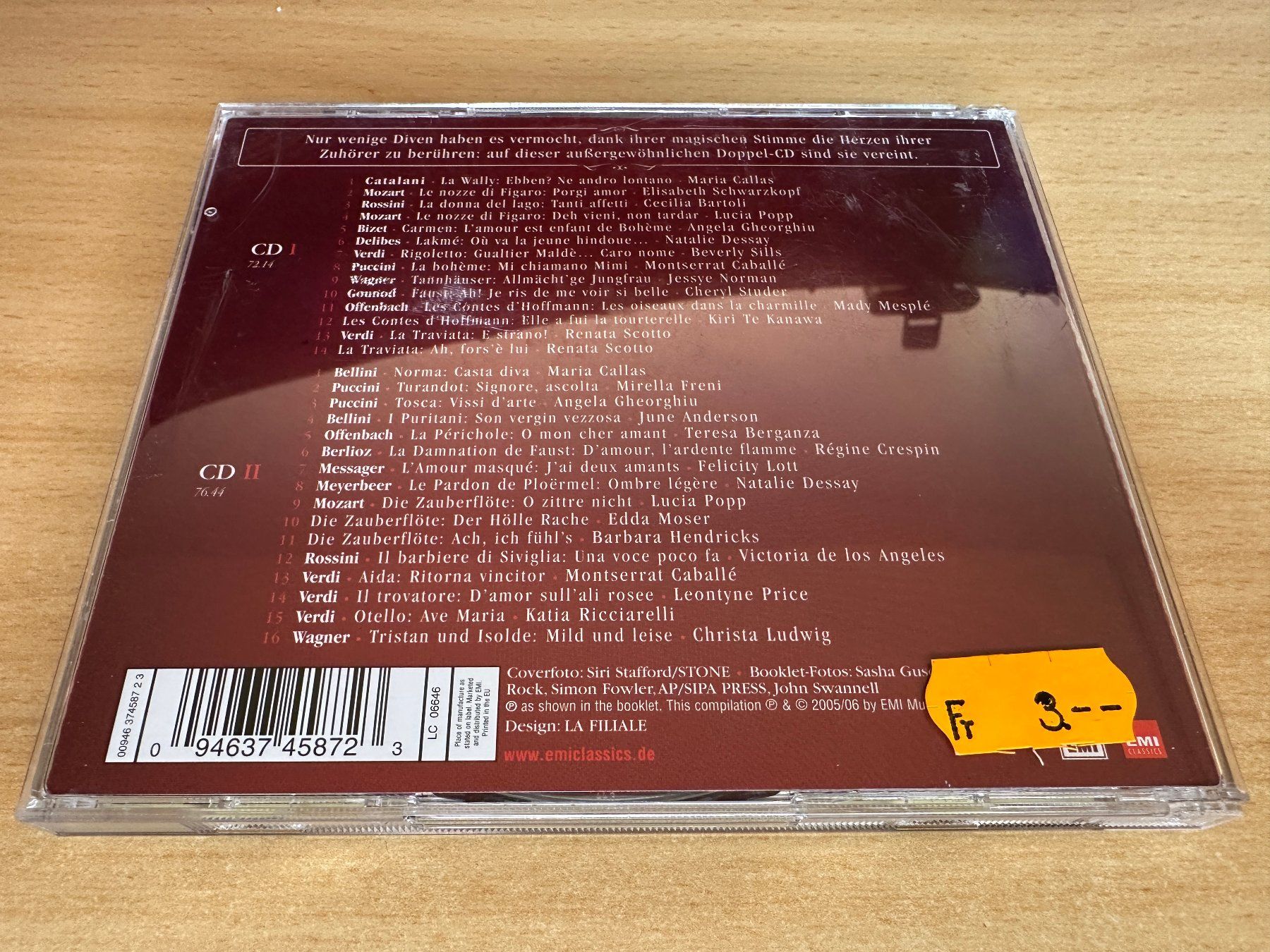 CDs: V1 Various - Divas - 2 CD – Gebraucht aus Rikon im Tösstal von Alpenmutz 1