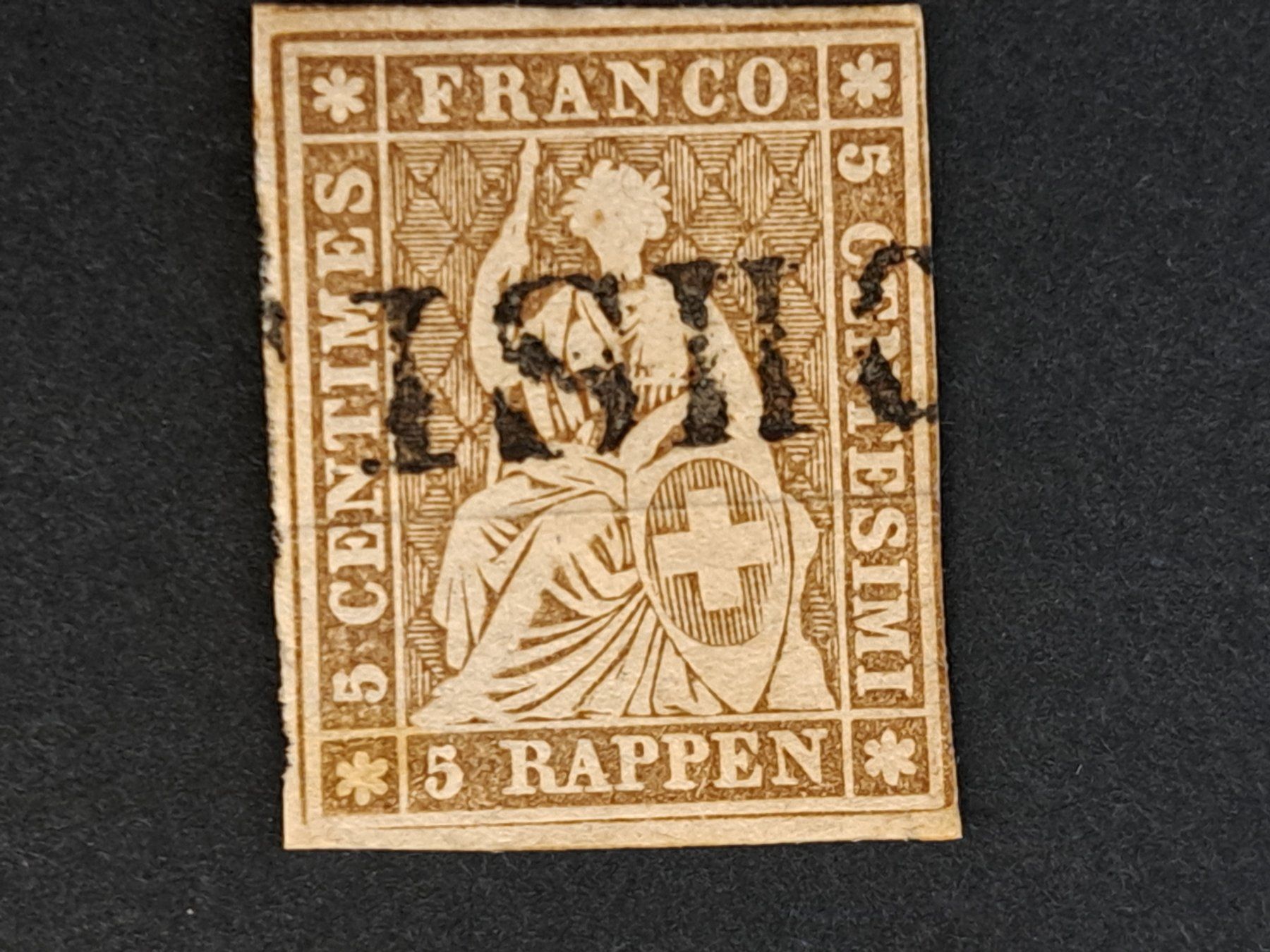 Alle Briefmarken: Strubel 22D Stabsstempel – Gebraucht aus Bazenheid von derdelorean01 2