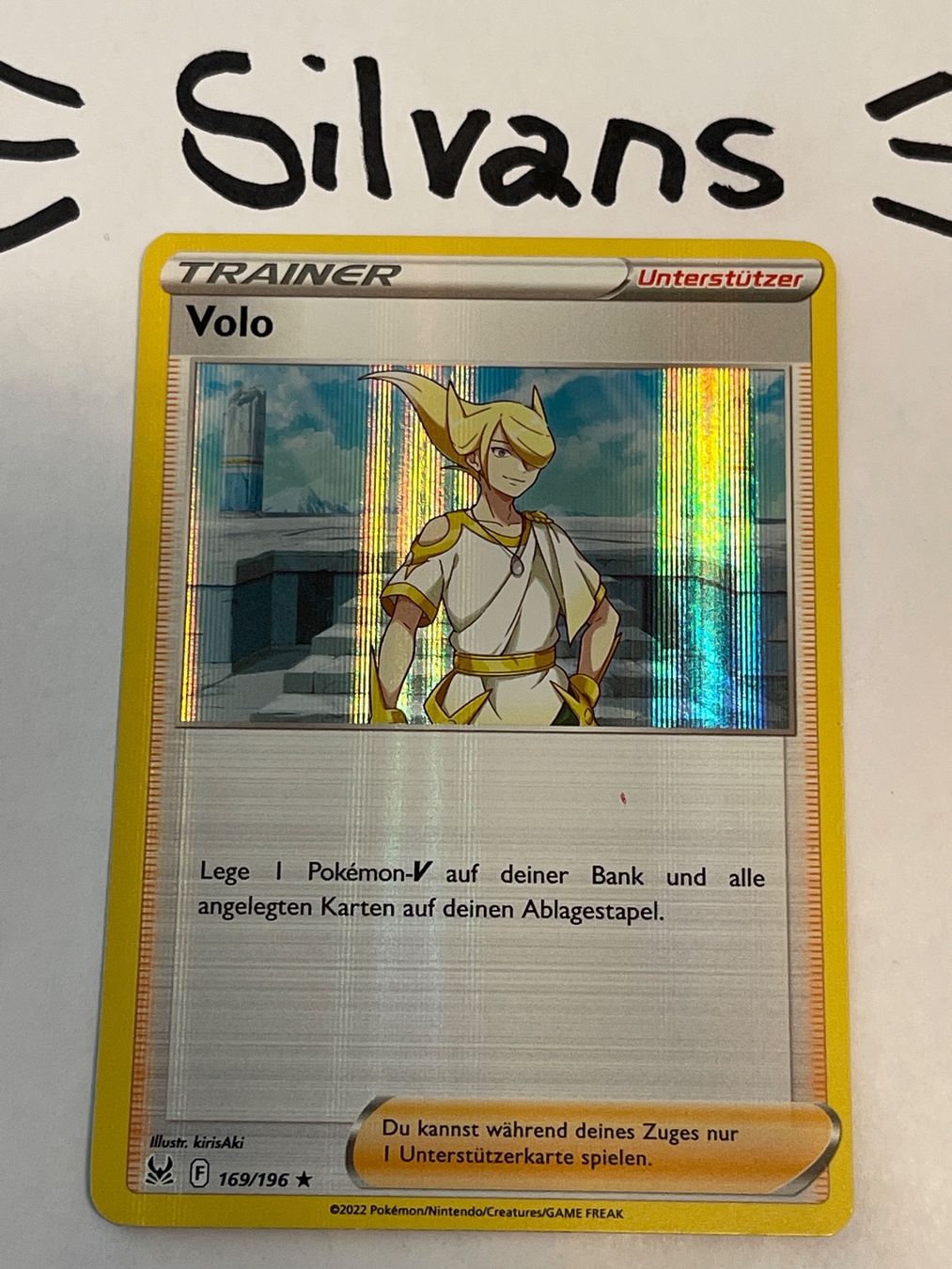 Pokémon Carte collezionabili: Volo Holo 169/196 Verlorener Ursprung Lost Origin DE – Nuovo (secondo la descrizione) da Wil SG venduto da Silvans