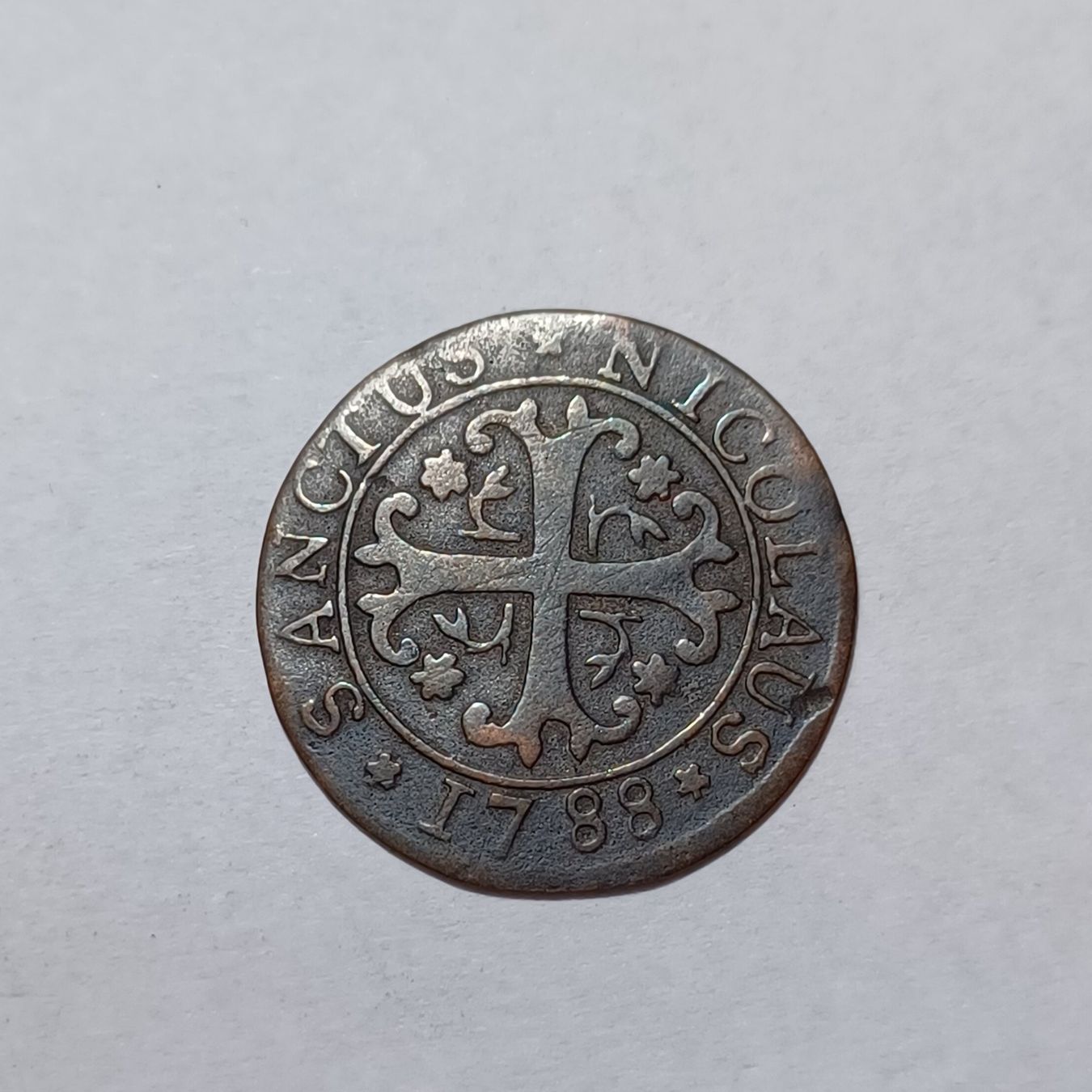 Tutti le monete: 1/2 Batzen 1788 Freiburg – Usato da Pfäffikon ZH venduto da Schweizer_Muenzen