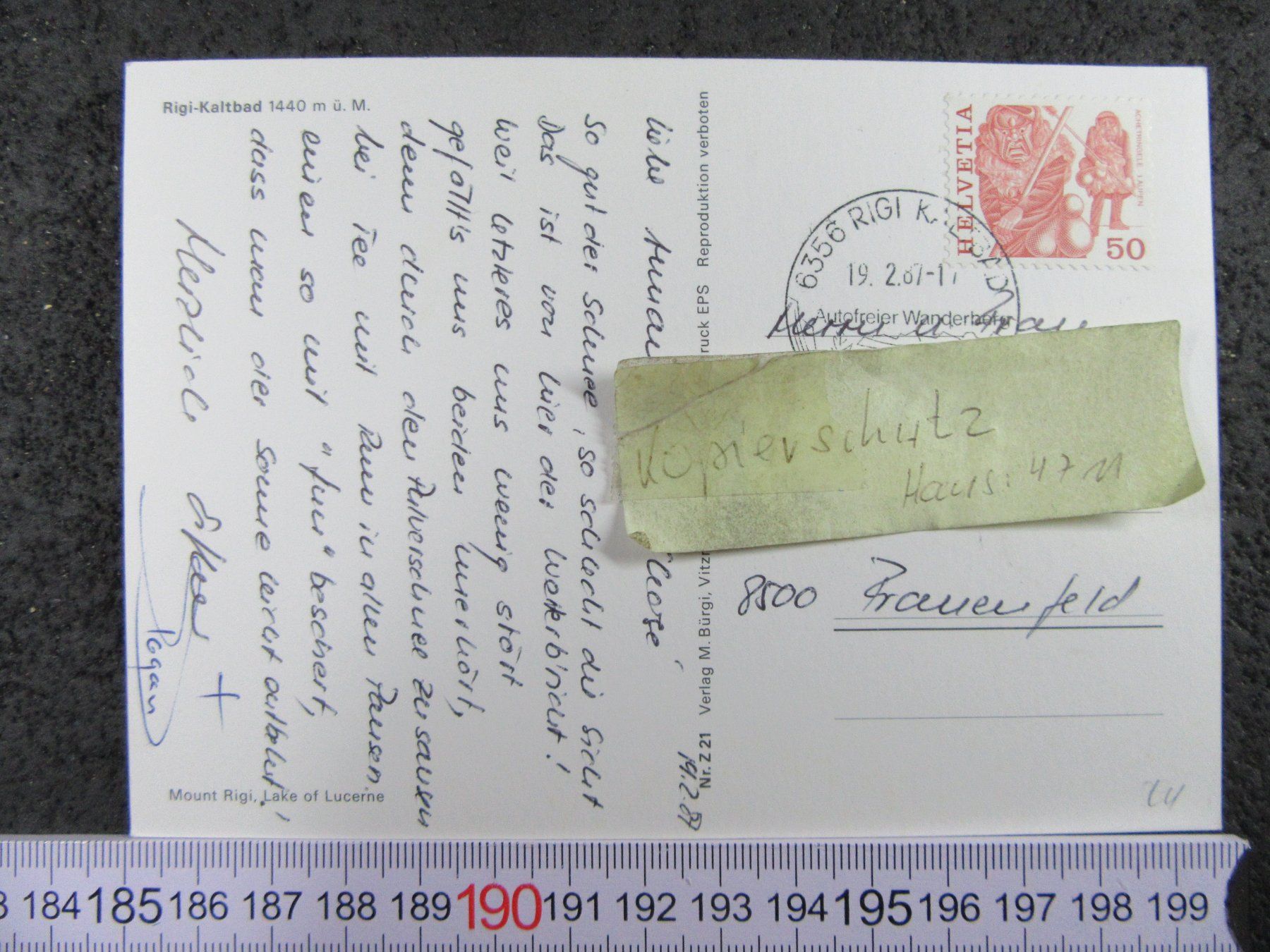 Cartoline postali: RIGI CURLING LU AK SCHNEE SKI – Usato da Ettingen venduto da Hausi4711 1