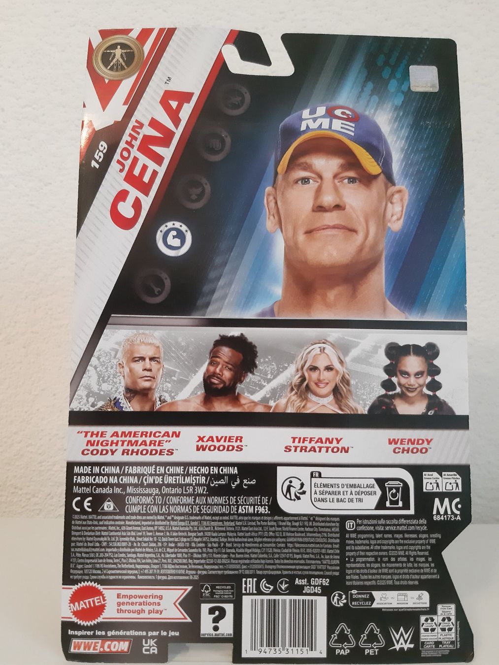 WWE Statuette: WWE Main Event Wrestling Figure 159 John Cena – Nuovo e nell'imballaggio originale da Buchs SG venduto da Bray_Law 3