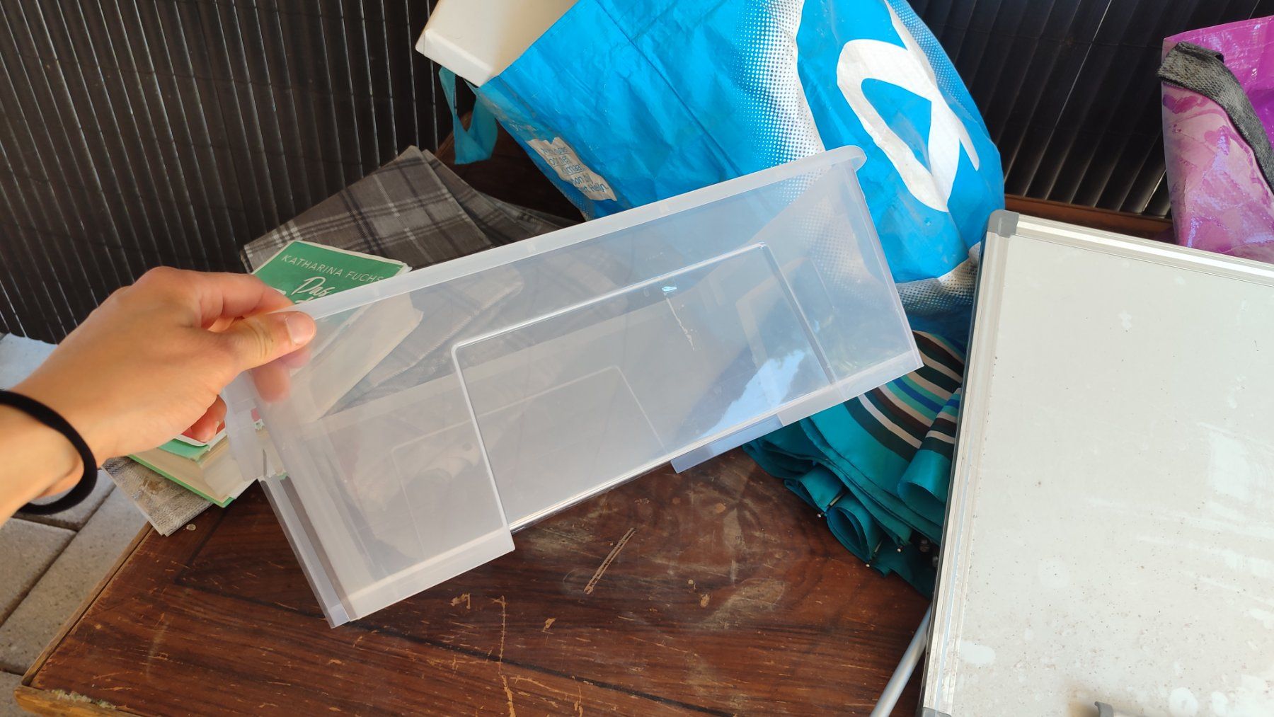 Contenitori & Simili: Plastik-Box, Aufbewahrung, Kiste, durchsichtig – Usato da Brüttisellen venduto da nic_xm7s 1