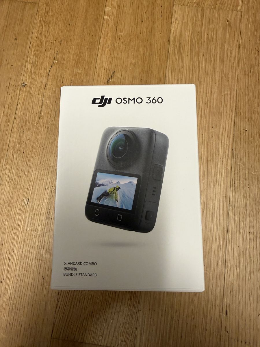 DJI Action Cam: DJI Osmo 360 Standard Combo Kamera neuwertig – Usato da Davos Platz venduto da Momi7