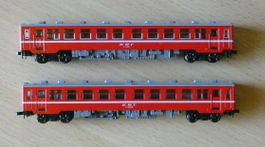 Nahverkehrszug 2-teilig Japan rot Spur N Tomix Artnr 92943
