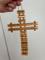 JESUS Kreuz bewegl. Vater unser Kruzifix Figur Skulptur