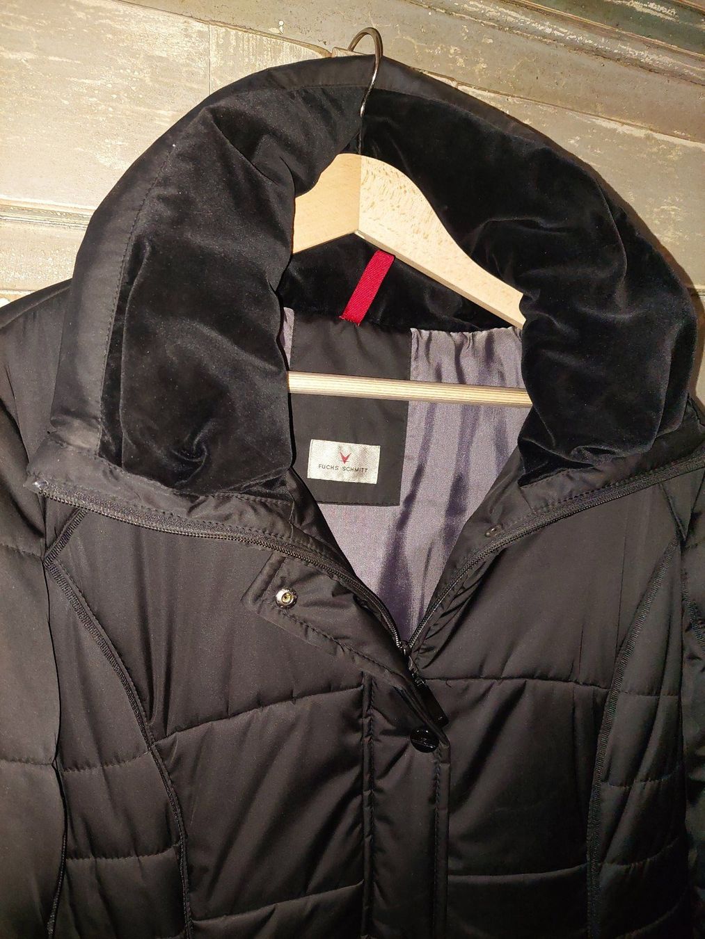 Fuchs Schmitt Cappotti: Fuchs Schmitt . Stepp Mantel schwarz S – Usato da Besenbüren venduto da piculo 1