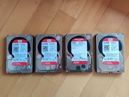 4x WD Red 6TB HDD WD60EFRX (24TB)