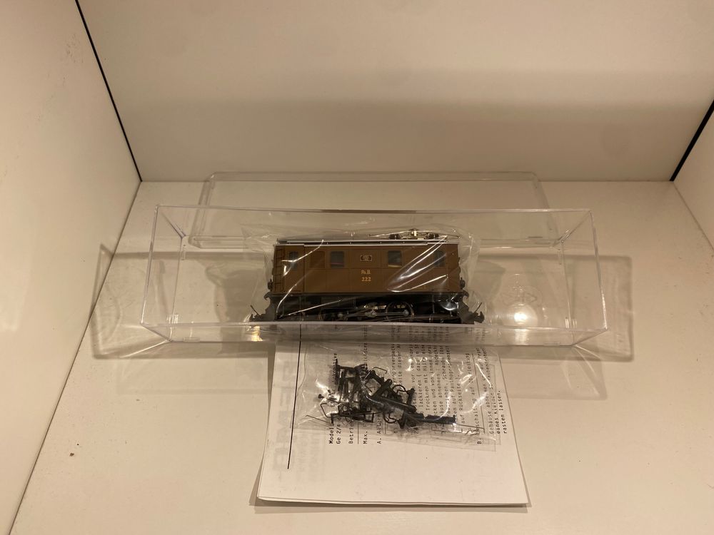 Bemo Modelleisenbahnen: BEMO 12 RhB Ge 2/4 222 – Neu (gemäss Beschreibung) aus Wettingen von Moba.Blum 6
