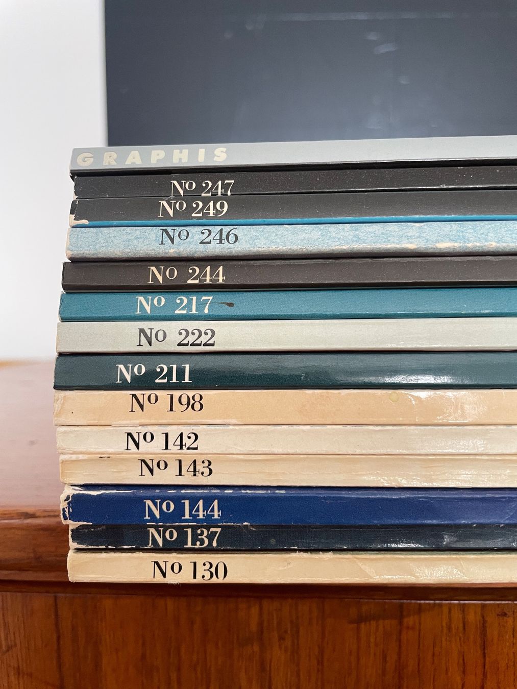 Bücher: Lot GRAPHIS 67-90 Grafikdesign Gebrauchsgrafik – Gebraucht aus Lausanne von chirashis 1