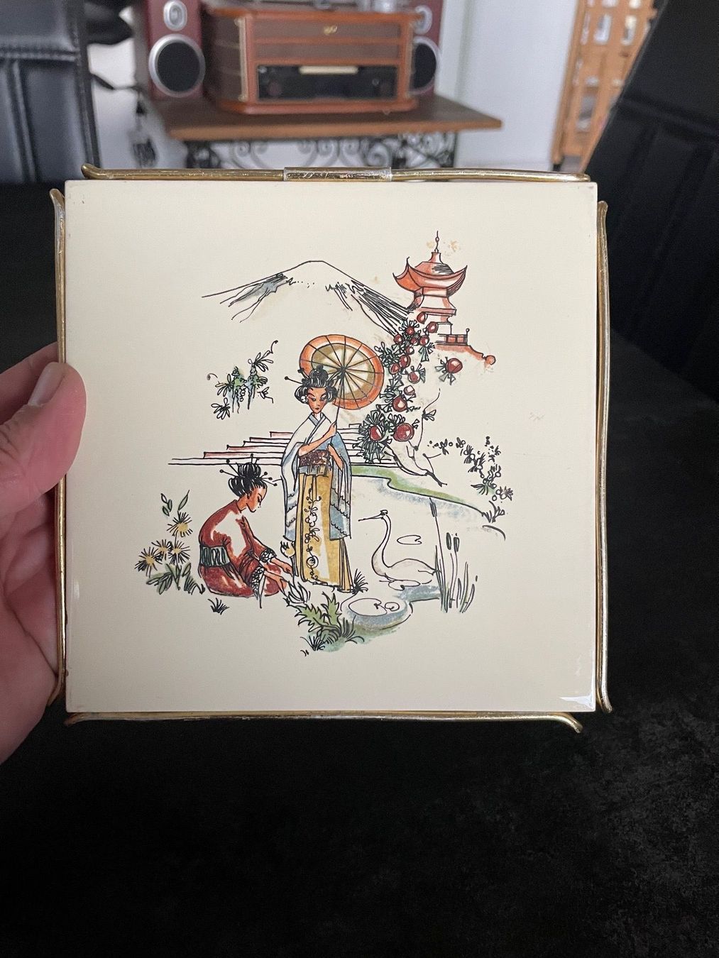Altro per la casa: Support Pot de Fleurs Vintage Décor Asiatique – Usato da Vallamand venduto da Bricbracbroc82 1