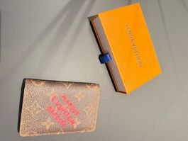 Louis Vuitton Taschenorganizer/ Kartenetui mit Box