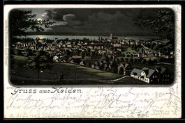 Litho Heiden, Totale von der Bergwiese a