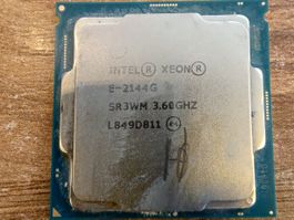 Xeon E-2144G 3.60 GHz 4 Kerne Cache: 8 MB Intel