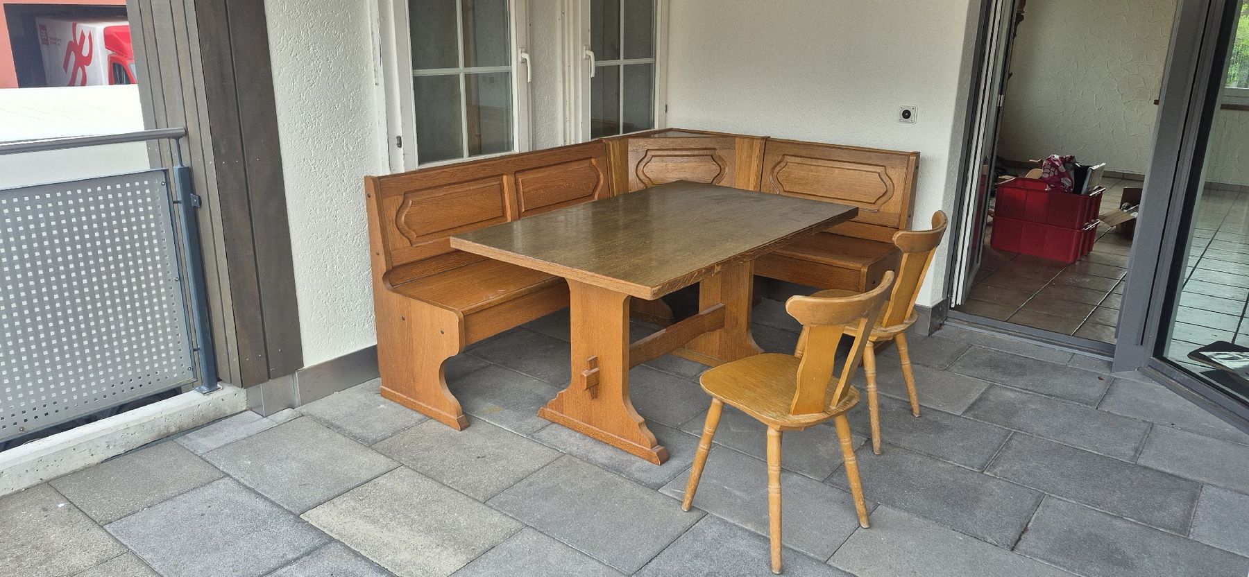 Tischset: Egbank mit Tisch und Stühle – Gebraucht aus Ettiswil von hauruck01