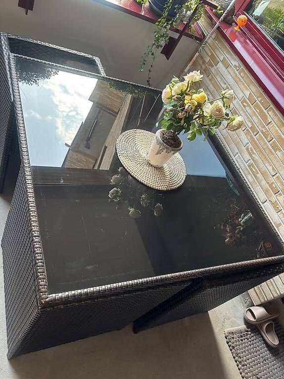 Set di tavolo e panche: Balkon Set Tisch mit Stühle – Usato da Reinach BL venduto da aem_k9sf 1