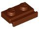 Lego Kit di costruzioni: Lego Reddish Brown Plate, Modified 1 x 2 10 Stück – Nuovo (secondo la descrizione) da Weingarten-Kalthäusern venduto da McGmavlo