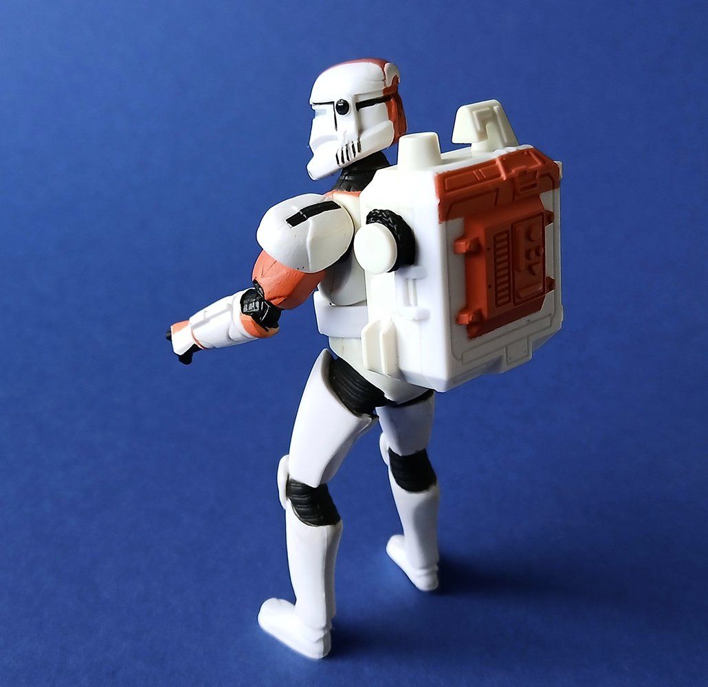 Hasbro Statuette: Star Wars CLONE COMMANDER BOSS Delta Squad Hasbro 2012 – Usato da Bern venduto da felix40 2