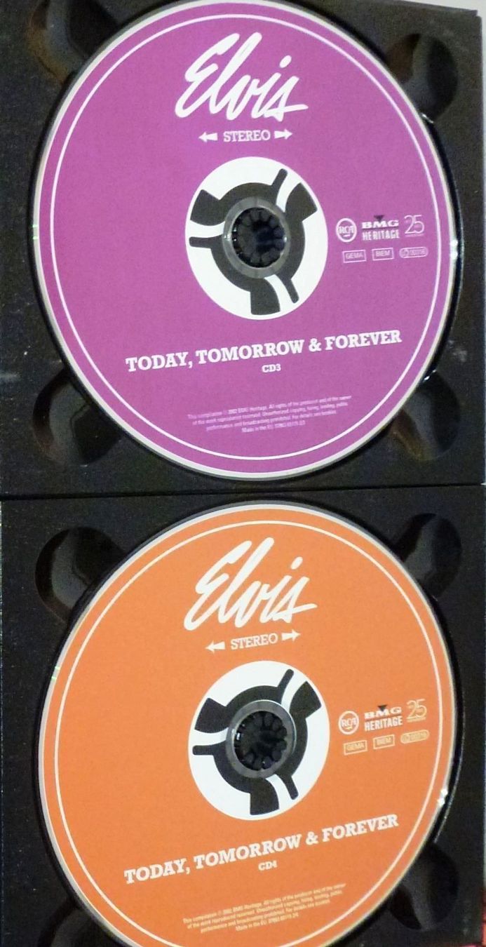 CDs: Elvis Presley - Today, tomorrow and forever 4CD-Box 2002 – D'occasion à Tübach par JamesStone 5