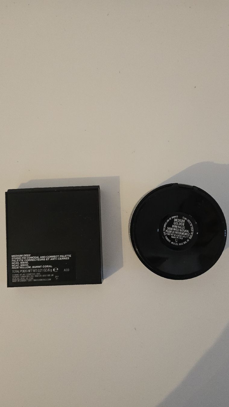 Mac Cosmetics Make-up: MAC Puder & Concealer Palette - Top Zustand! – Nuovo (secondo la descrizione) da Aristau venduto da rap_6nvq 1