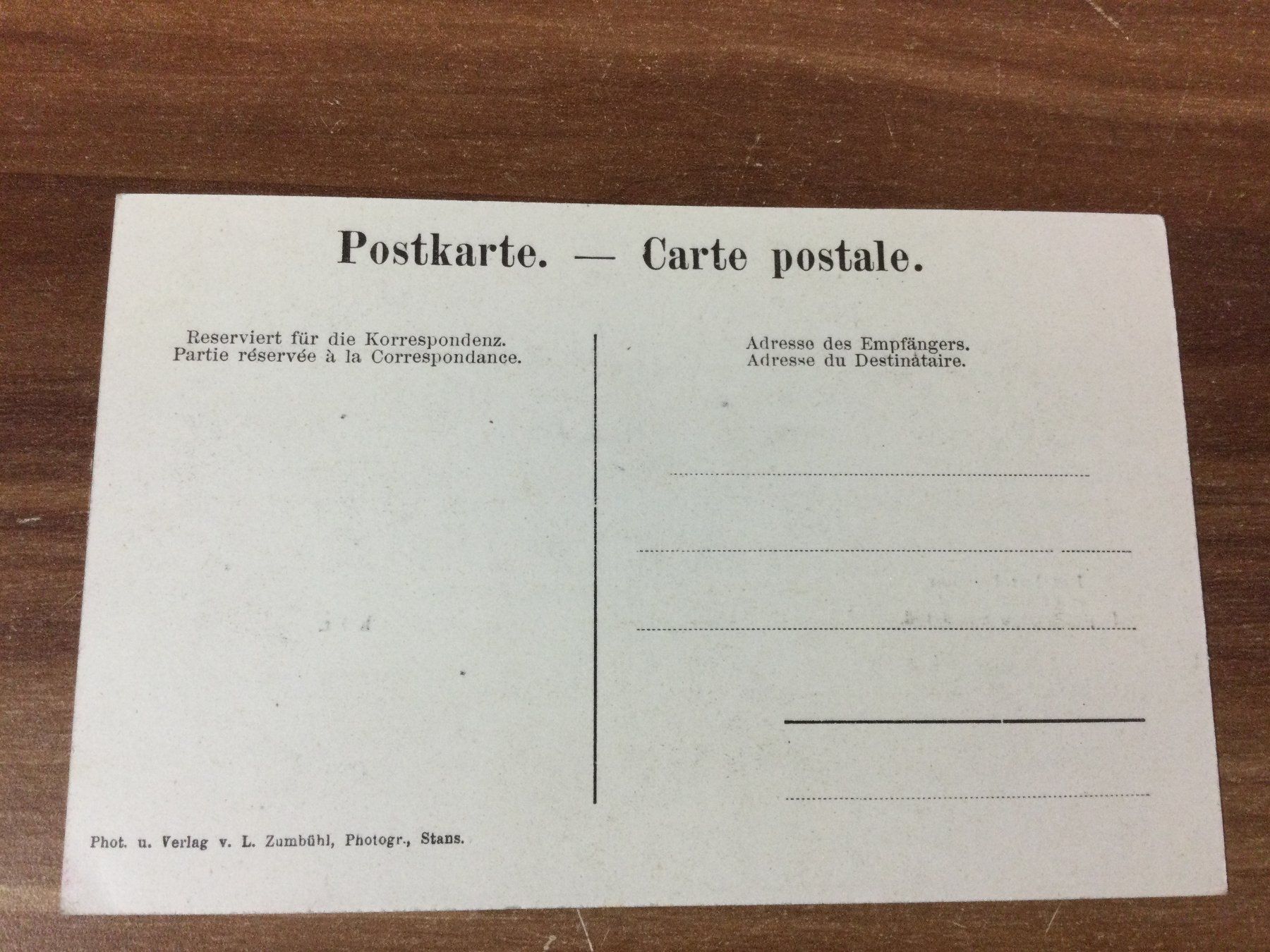 Cartes postales: Ansichtskarte Hotel Pension Freienhof Stanstad – D'occasion à Wangen SZ par kuriosum12 1