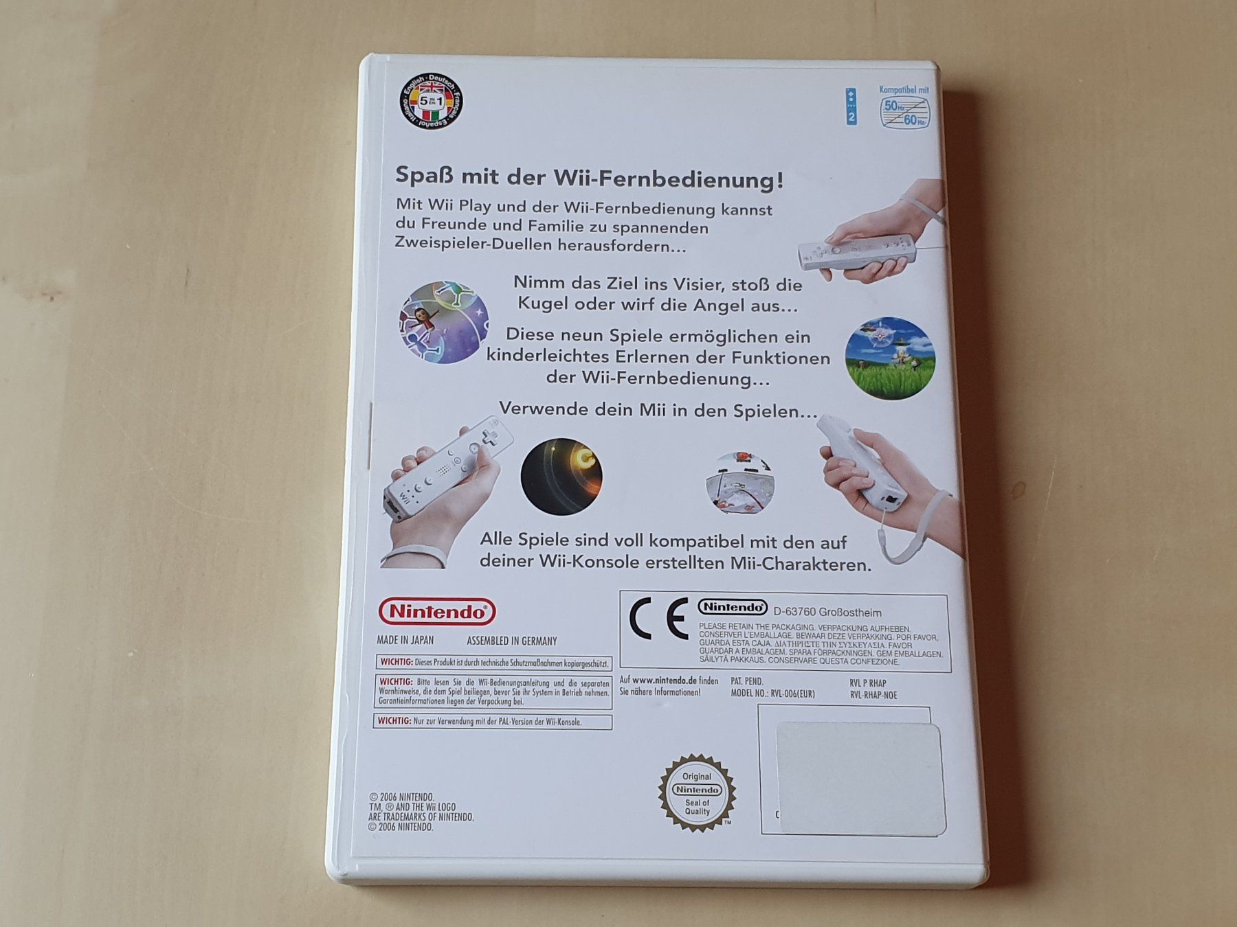 Nintendo Giochi: Wii Play – Usato da Stansstad venduto da collectorsshop 1