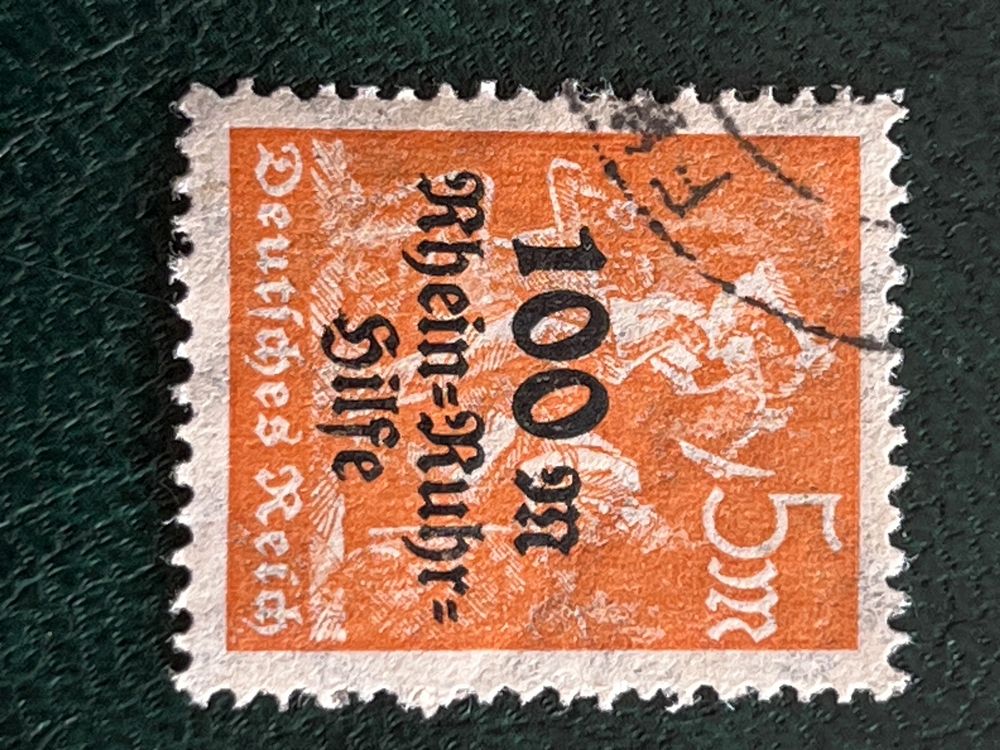 Briefmarke 100 Mark Deutsches Reich