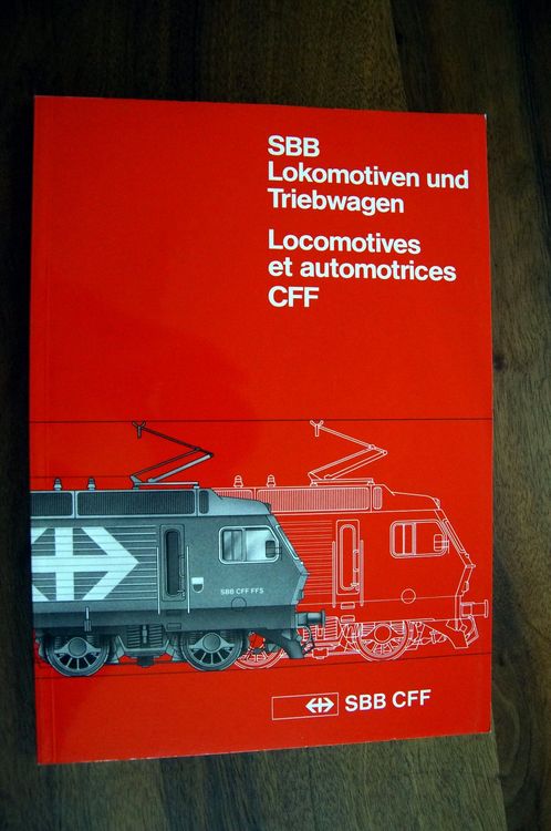 Bücher: SBB Lokomotiven und Triebwagen – Ausgabe 1984 – Gebraucht aus Schönenwerd von Steidi