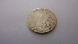 Uralter Einfränkler 1861, gebraucht