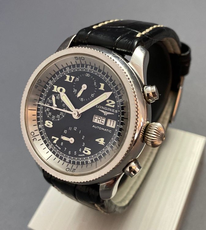 Longines Swissair N 5 Limited Weems Chronograph 41mm 1568G