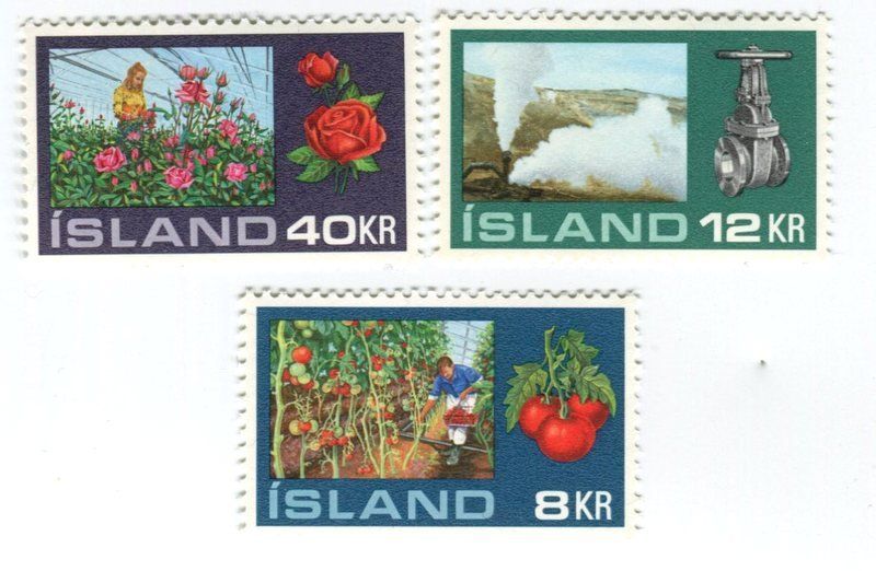 Tutti i francobolli: Briefmarken "Beeren und Blumen". Island – Nuovo e nell'imballaggio originale da Basel venduto da Butsch5